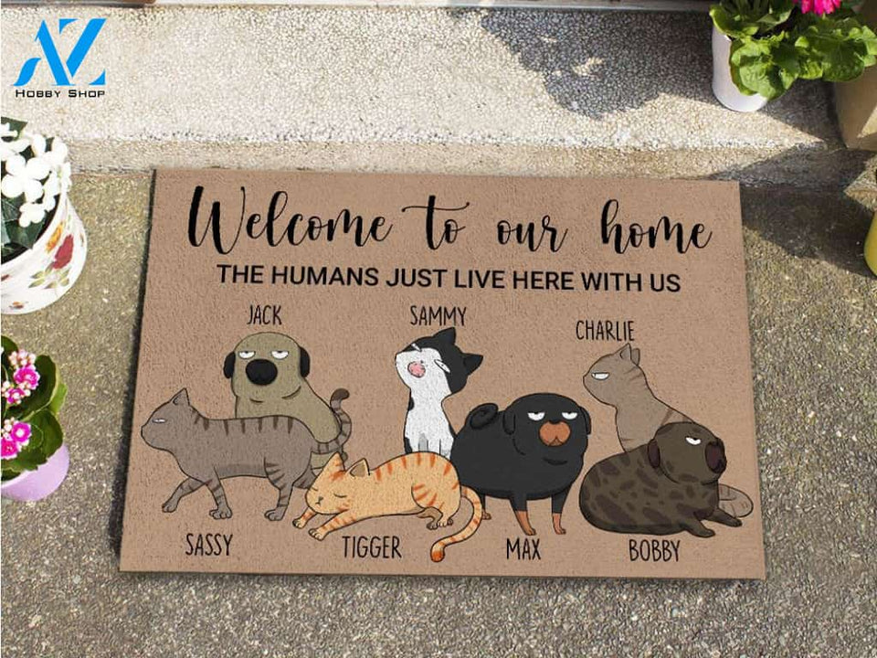 Welcome To Our Home Personalized Doormat | Welcome Mat | House Warming Gift
