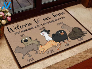 Welcome To Our Home Personalized Doormat | Welcome Mat | House Warming Gift