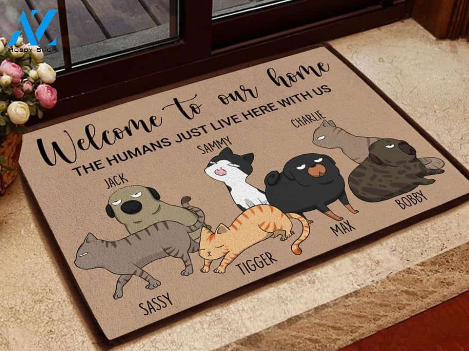 Welcome To Our Home Personalized Doormat | Welcome Mat | House Warming Gift