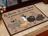Welcome To Our Home Personalized Doormat | Welcome Mat | House Warming Gift