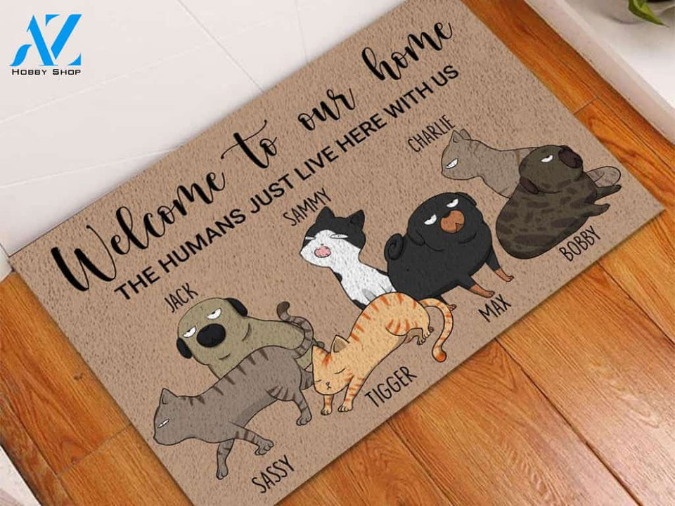 Welcome To Our Home Personalized Doormat | Welcome Mat | House Warming Gift