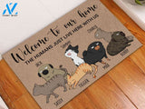 Welcome To Our Home Personalized Doormat | Welcome Mat | House Warming Gift