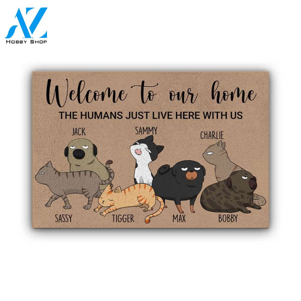 Welcome To Our Home Personalized Doormat | Welcome Mat | House Warming Gift