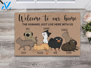 Welcome To Our Home Personalized Doormat | Welcome Mat | House Warming Gift