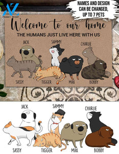 Welcome To Our Home Personalized Doormat | Welcome Mat | House Warming Gift