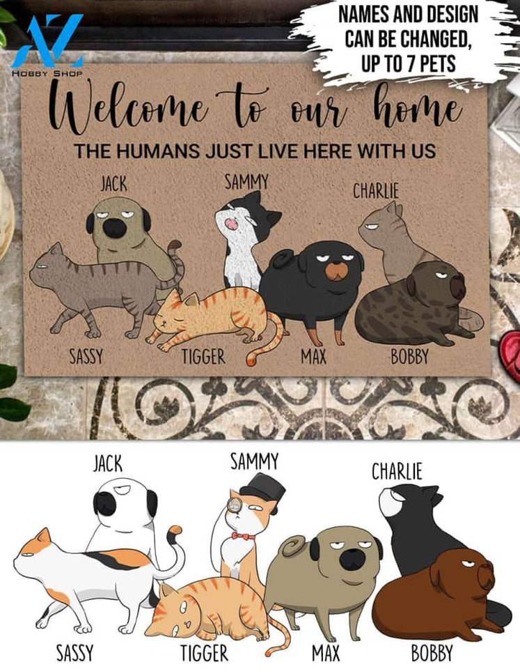 Welcome To Our Home Personalized Doormat | Welcome Mat | House Warming Gift