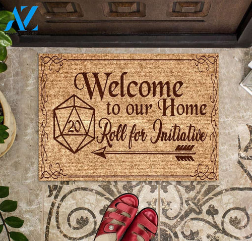 Welcome To Our Home Roll For Initiative Doormat | Welcome Mat | House Warming Gift