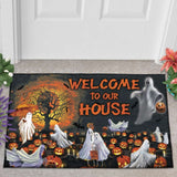 WELCOME TO OUR HOUSE DOORMAT