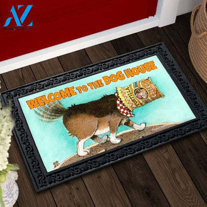 Welcome to the Dog House Doormat - 18" x 30"