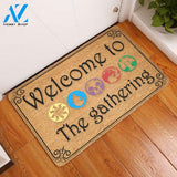 Welcome To The Gathering Doormat | Welcome Mat | House Warming Gift | Christmas Gift Decor