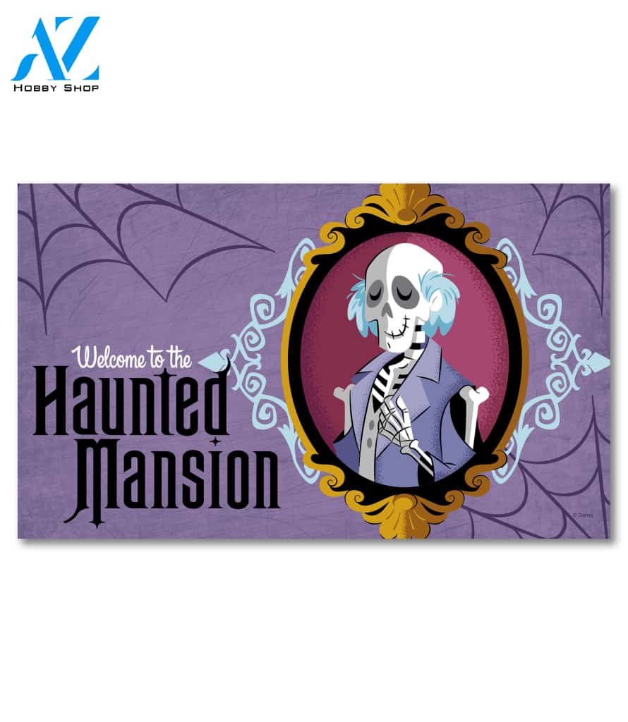 Welcome to the Haunted Mansion Doormat - 18" x 30"
