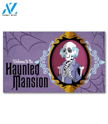 Welcome to the Haunted Mansion Doormat - 18" x 30"