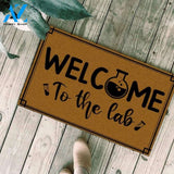 Welcome to the lab Chemistry Doormat | Welcome Mat | House Warming Gift