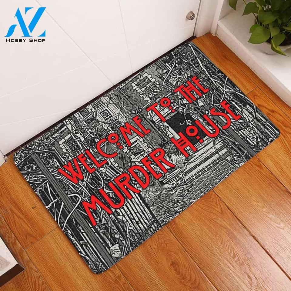 Welcome To The Murder House Doormat | Welcome Mat | House Warming Gift | Christmas Gift Decor