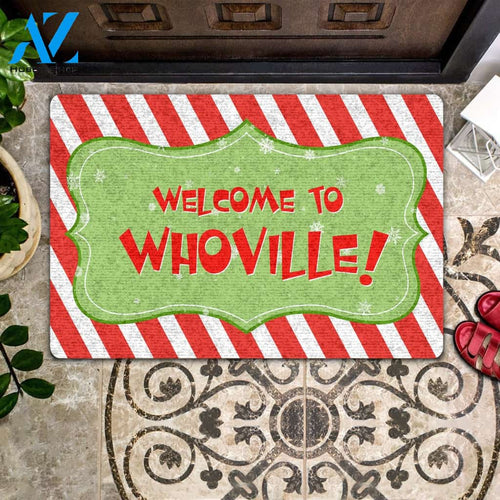 Welcome To Whoville! Doormat | Welcome Mat | House Warming Gift | Christmas Gift Decor