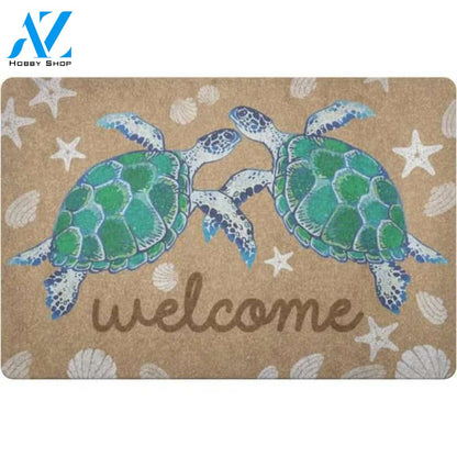 Welcome Turtle Doormat - TURTLE