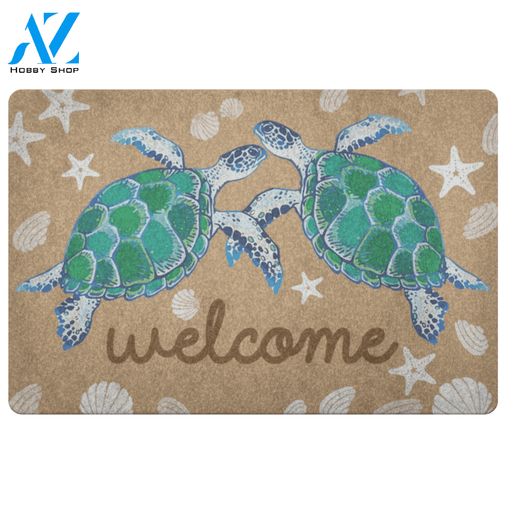 Welcome Turtle Doormat | Welcome Mat | House Warming Gift