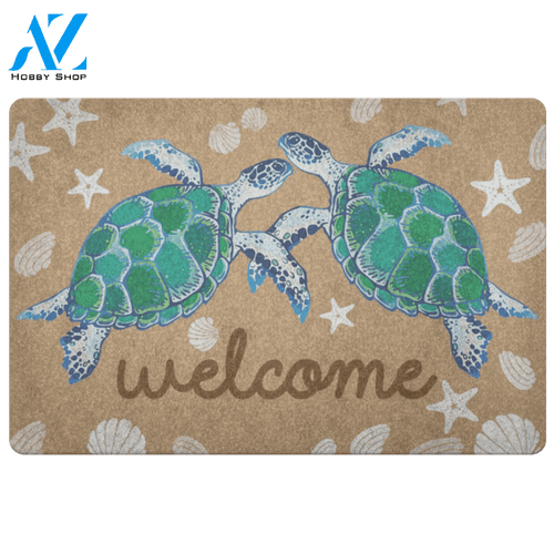 Welcome Turtle Doormat | Welcome Mat | House Warming Gift
