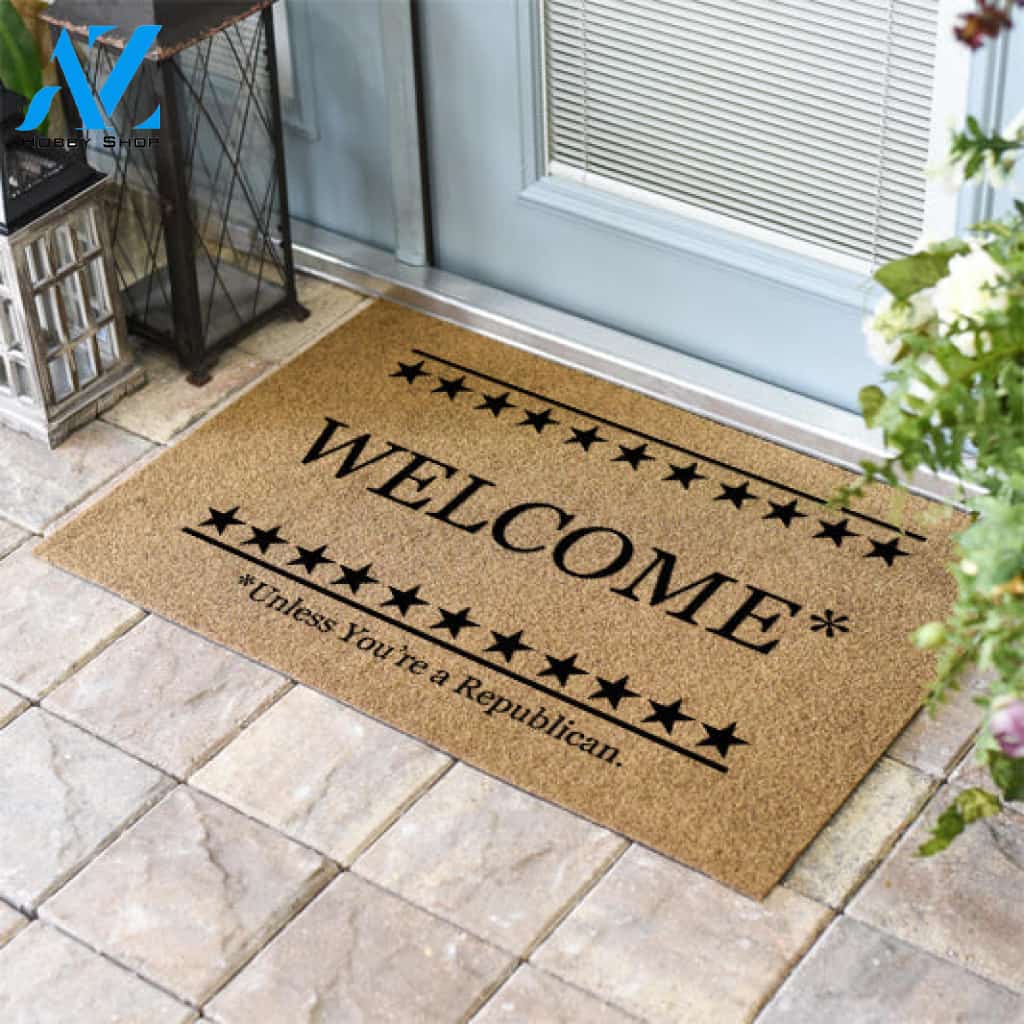 Welcome Unless You're A Republican