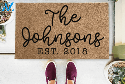 Welcome/Est (Date) Personalize Script Last Name