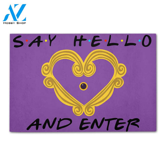 Wellcom Gifts Doormat Ideas For Teacher, Say hello and Enter Doormat