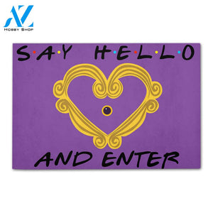 Wellcom Gifts Doormat Ideas For Teacher, Say hello and Enter Doormat