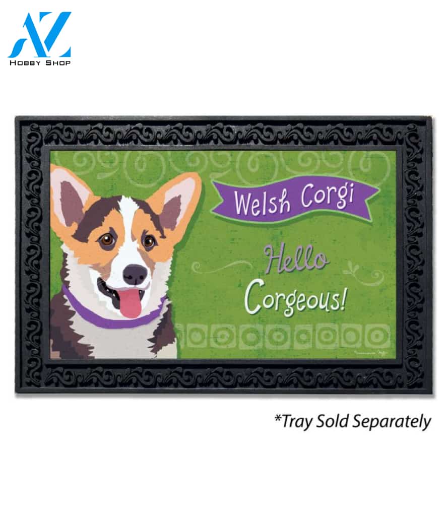Welsh Corgi Doormat - 18" x 30"