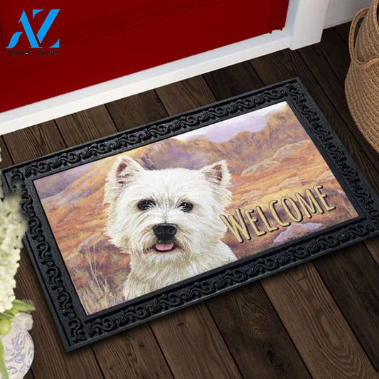 West Highland Field Doormat - 18" x 30"