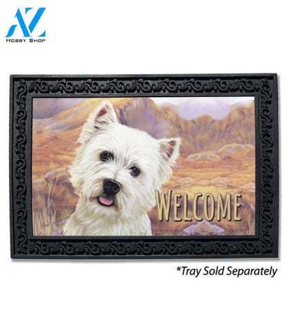 West Highland Field Doormat - 18" x 30"