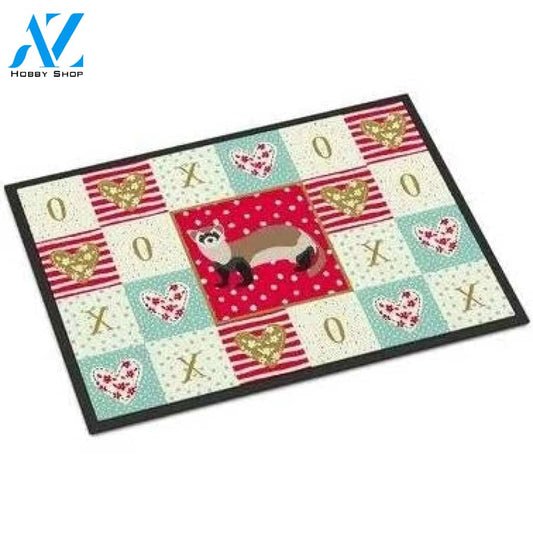 Westerly Ferret Love Funny Indoor And Outdoor Doormat Warm House Gift Welcome Mat Birthday Gift For Ferret Lover