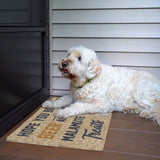 Australian Shepherd Beer Doormat