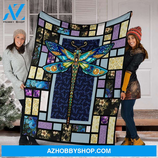 What A Feeling Christmas Gif Fleece Blanket