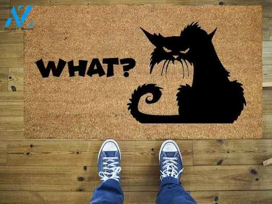 What cat doormat, Funny doormat, Coco doormat, Coir doormat, Welcome doormat, Door mat, Cat door mat, Cat