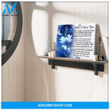 When I Lost You Dragonfly Wall Art Canvas