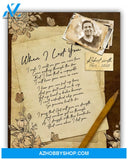 When I Lost You Personalized Canvas