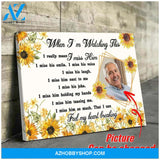 When I'm watching this - Personalized Canvas