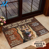 When Visiting My House All Over Printing Doormat | Welcome Mat | House Warming Gift
