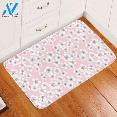 White Apricot Door Mat