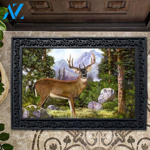 White Tailed Deer Doormat - 18" x 30"