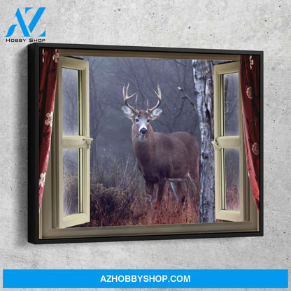Whitetail Deer In Brush