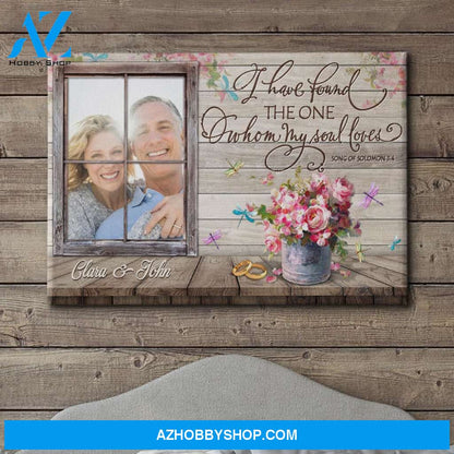 Whom My Soul Loves - Personalized Custom Photo Canvas