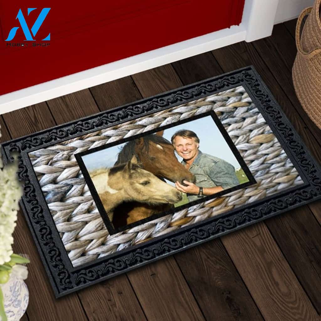 Wicker Photo Doormat - 18" x 30"