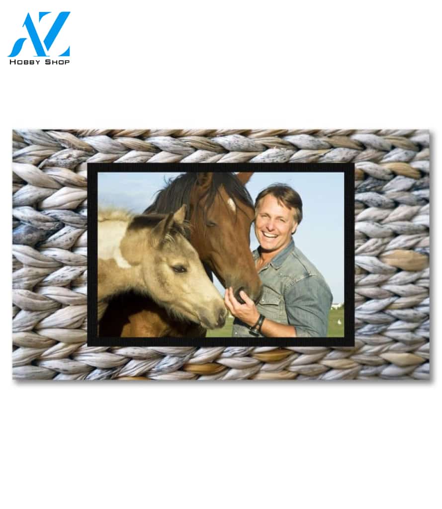 Wicker Photo Doormat - 18" x 30"