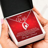 Wife All That I Am Or Hope To Be Forever Love Heart Necklace