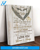 Wife Canvas To My Wife The Day I Met You Husband Hands Canvas Wall Art Full Size