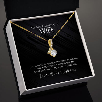 Wife Last Breath Alluring Beauty Necklace