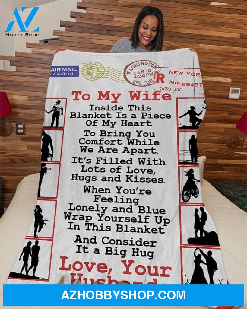 Wife Premium Fleece Blanket