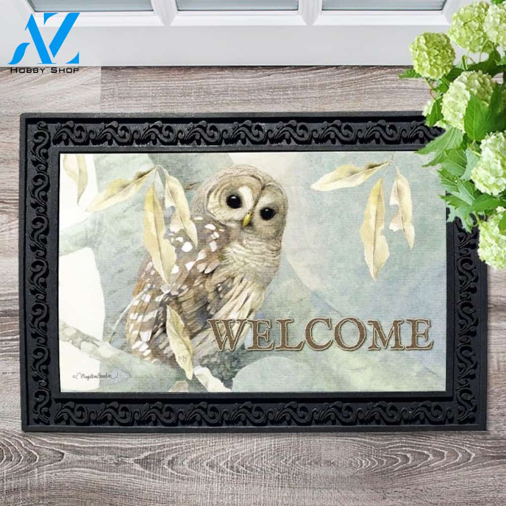 Wild Owl Doormat - 18" x 30"