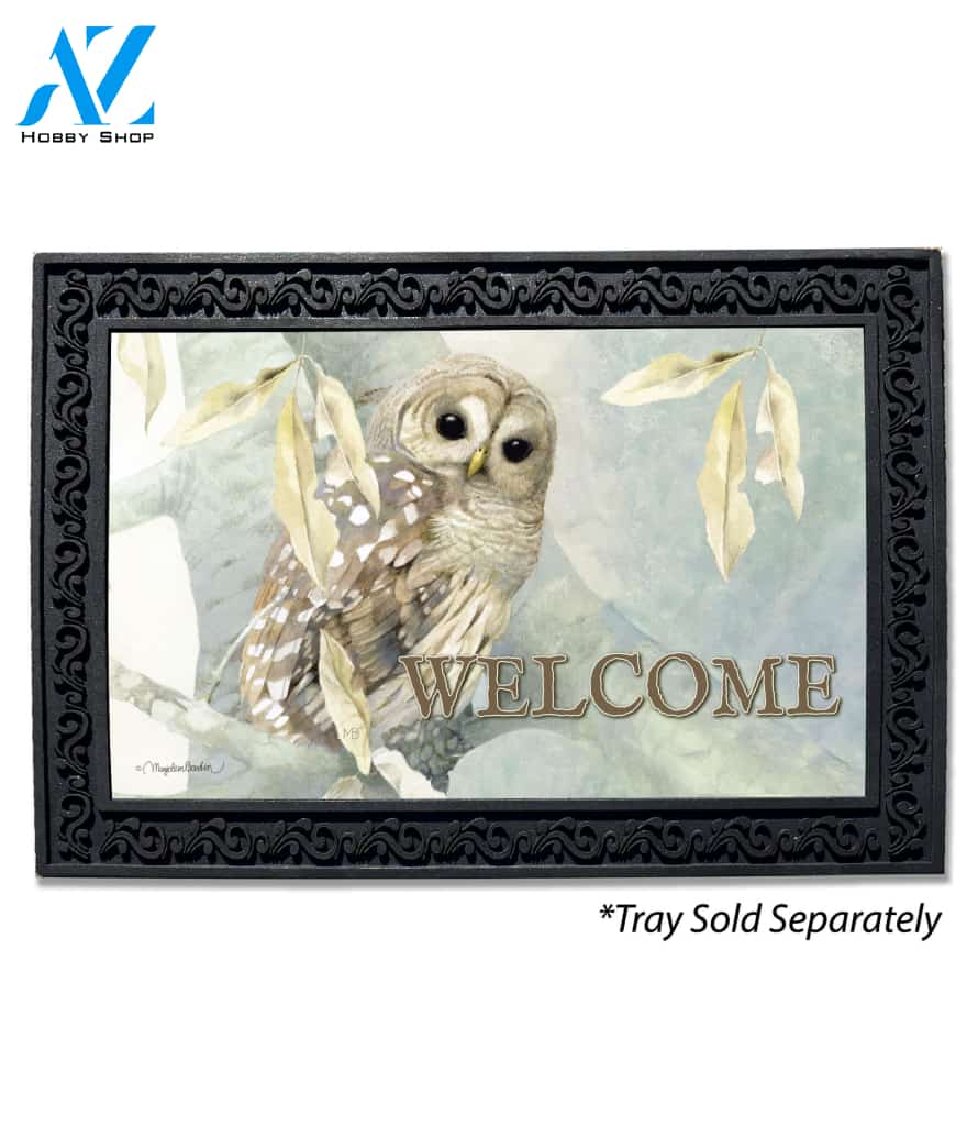 Wild Owl Doormat - 18" x 30"