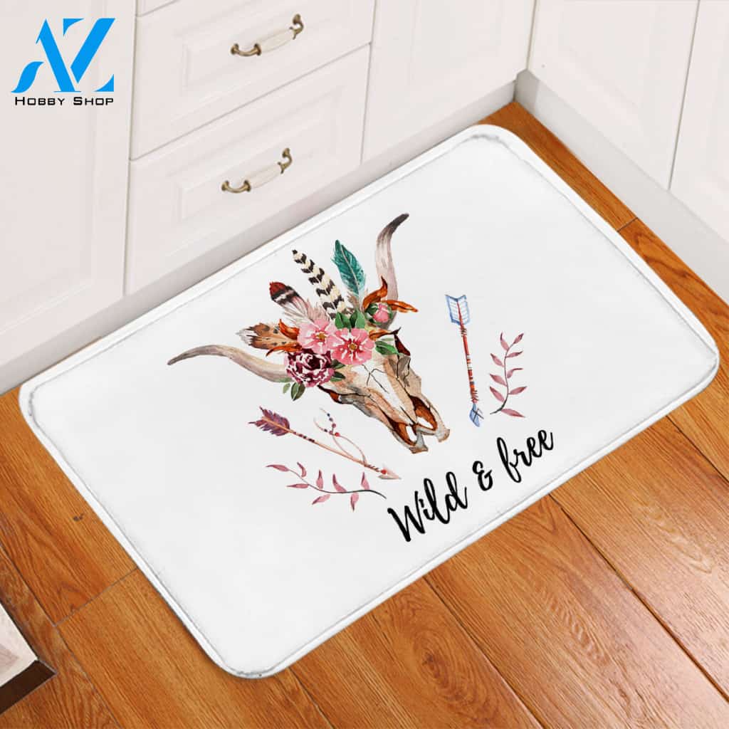 Wilf & Free Trophyhead Door Mat